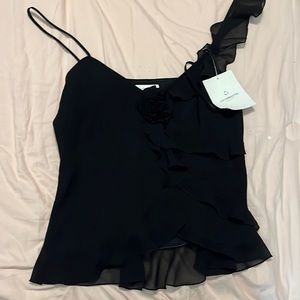 black floral flutter set